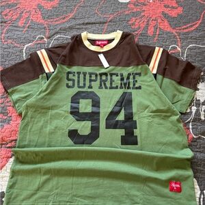 シャツ Supreme Hellraiser Football Jersey Supreme Hellraiser Football Jersey (SS18) - $128